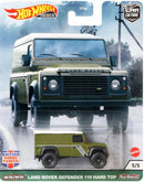 auto Land Rover Defender 110 die-cast 1:64 groen