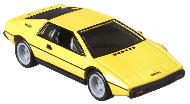 auto Lotus Esprit S1 die-cast 1:64 geel