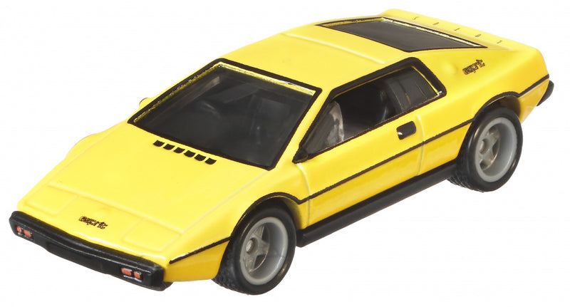 auto Lotus Esprit S1 die-cast 1:64 geel
