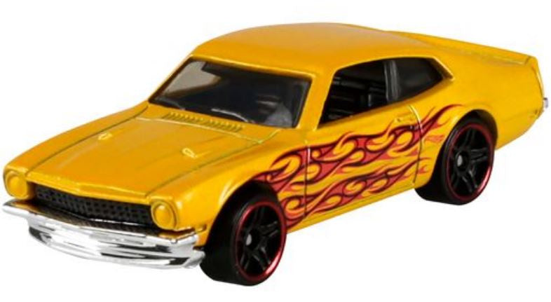 autoset Flames 7,5 x 2,5 cm staal 5-delig