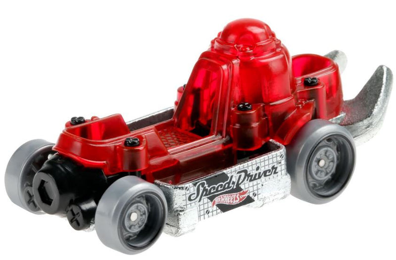 auto Speed Driver 1:64 die-cast rood