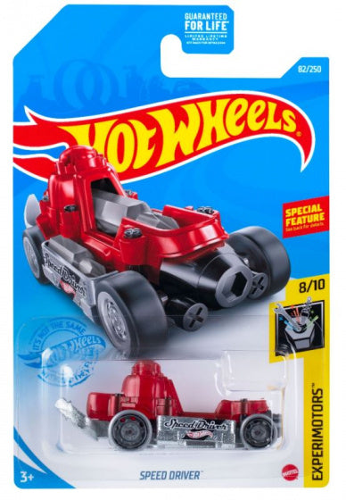 auto Speed Driver 1:64 die-cast rood