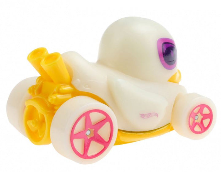 auto Duck n' Roll 1:64 glow in the dark/geel