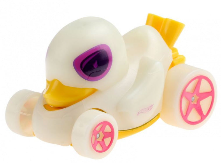 auto Duck n' Roll 1:64 glow in the dark/geel