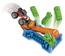 lanceerset Monster Trucks junior blauw 7-delig