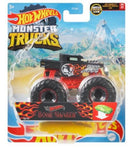 monstertruck Bone Shaker 9 cm diecast rood 2-delig