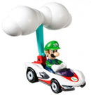 racebaanauto Mario Kart Luigi 1:64 diecast groen