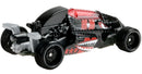 auto 2 Jet Z 1:64 die-cast zwart/rood