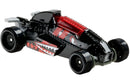 auto 2 Jet Z 1:64 die-cast zwart/rood