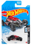auto 2 Jet Z 1:64 die-cast zwart/rood