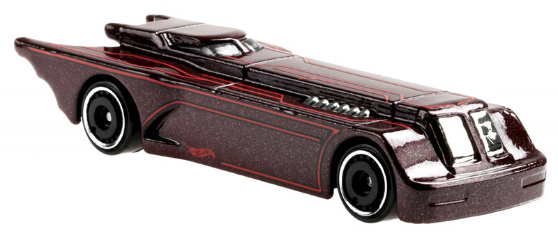 speelgoedauto DC Batmobile 7,5 cm staal bruin/rood