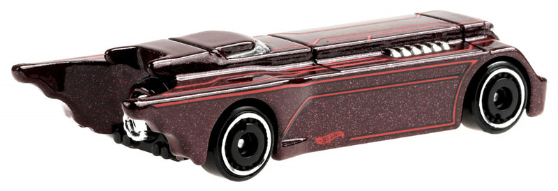 speelgoedauto DC Batmobile 7,5 cm staal bruin/rood