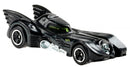 speelgoedauto DC Batmobile 7,5 cm staal zwart