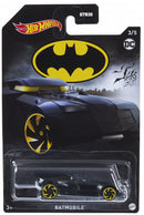 speelgoedauto DC Batmobile 7,5 cm staal zwart/geel