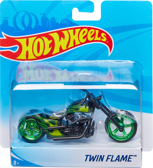 speelgoedmotor Twin Flame junior 25 cm zwart