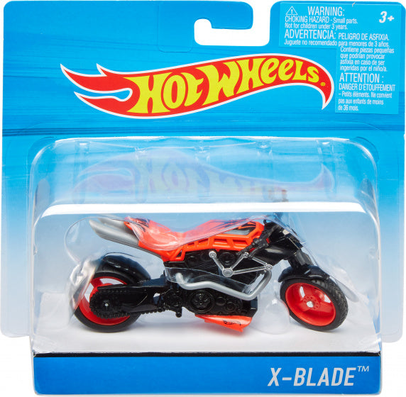 speelgoedmotor X-Blade junior 25 cm zwart/rood
