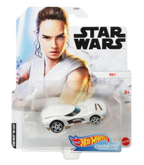 voertuig Star Wars Rey 7 cm diecast wit/goud
