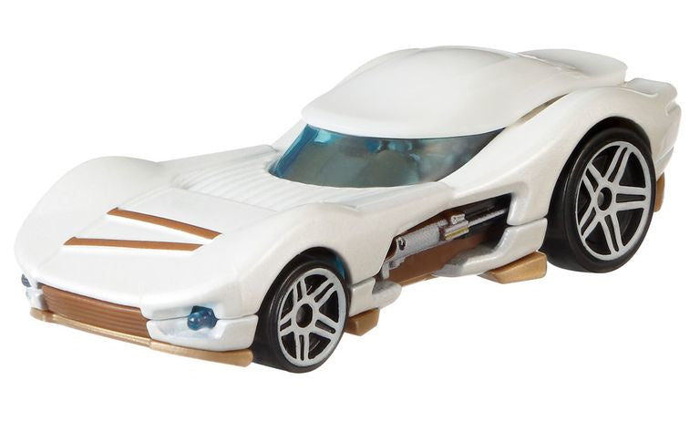 voertuig Star Wars Rey 7 cm diecast wit/goud