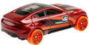 auto Grand Cross die-cast 1:64 rood/oranje
