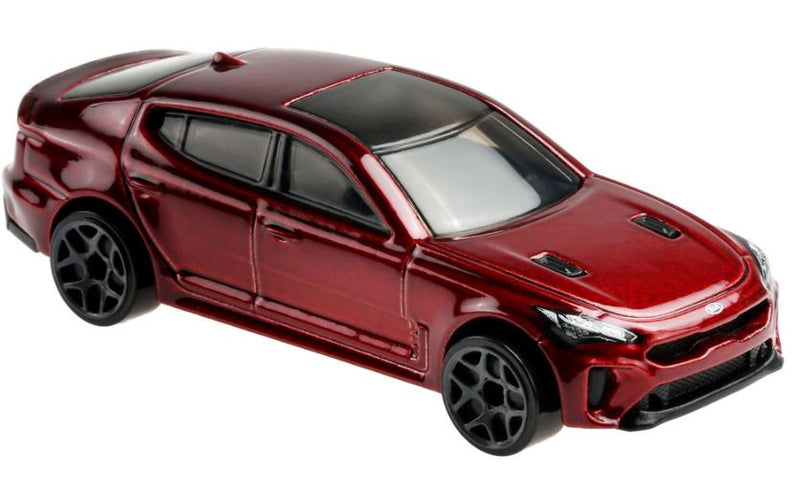 auto Kia Stinger GT 1:64 die-cast rood