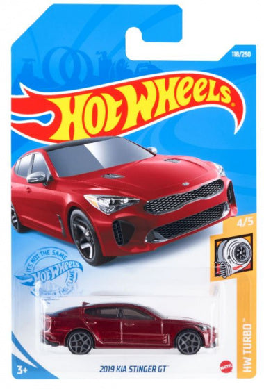 auto Kia Stinger GT 1:64 die-cast rood