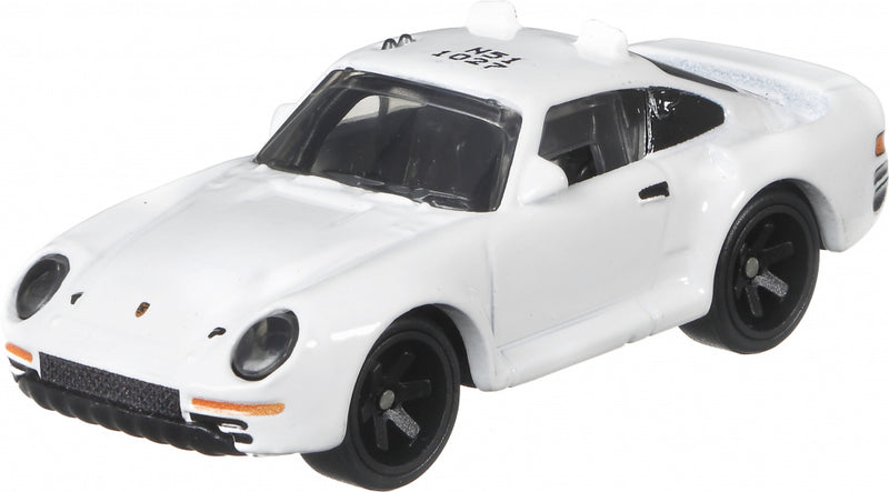 auto Porsche 959 die-cast 1:64 wit