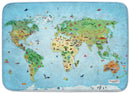 Speelkleed around the world 130 x 180 cm 12,6 mm