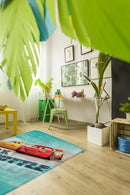 vloerkleed Cars max throttle 70 x 95 cm groen