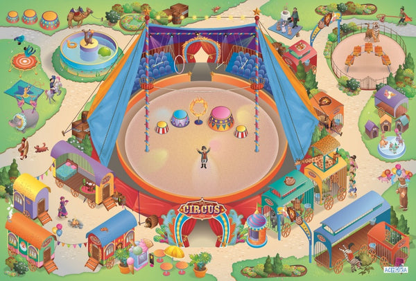 Speelkleed Circus Connect 100 x 150 cm