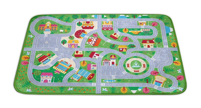 verkeerskleed my first city 130 x 180 cm