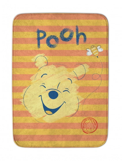vloerkleed Winnie the Pooh 70 x 95 cm geel/oranje