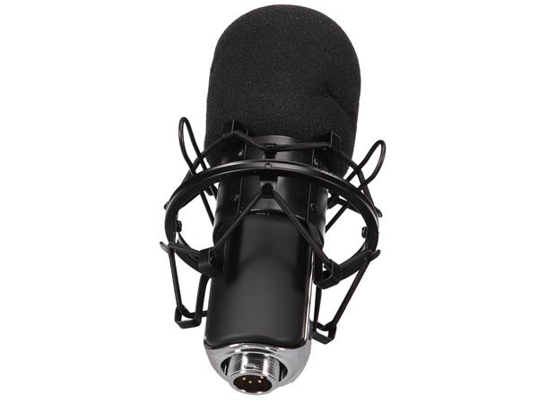 condensatormicrofoon 5 x 18 cm zwart