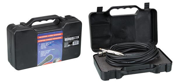 microfoon 24,5 x 16,5 cm zwart 3-delig