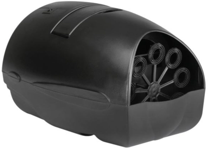 zeepbellenmachine 21,5 x 17,5 cm 140 ml zwart