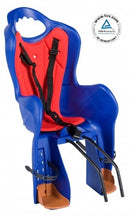 fietszitje achter Elibas CS203T blauw
