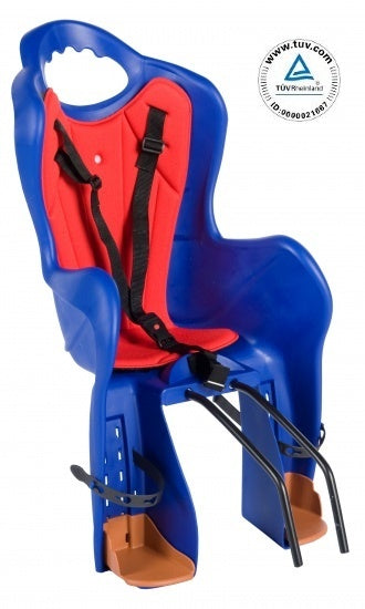 fietszitje achter Elibas CS203T blauw