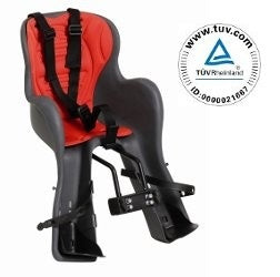 fietszitje voor kiki de luxe CS202T donkergrijs