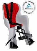 Fietszitje voor Kiki De Luxe CS202T grijs