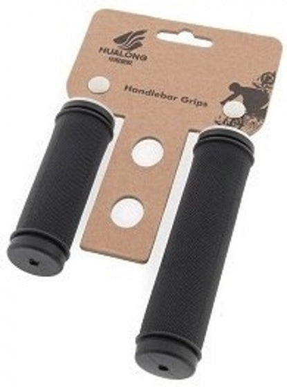 handvatten 130 mm rubber zwart per set