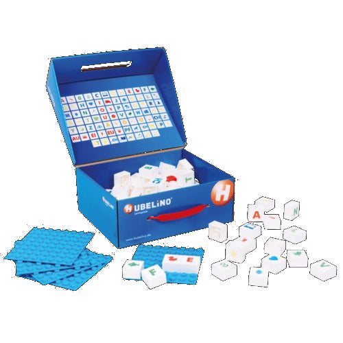 Hubelino Letters Leren Leerblokken, 85dlg.