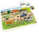 Hubelino Blokpuzzel Leven op de Boerderij, 35st.