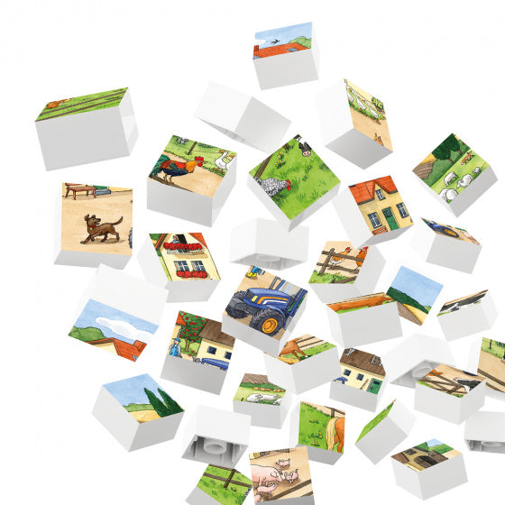 Hubelino Blokpuzzel Leven op de Boerderij, 35st.