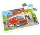 Hubelino Blokpuzzel Brandweer, 35st.