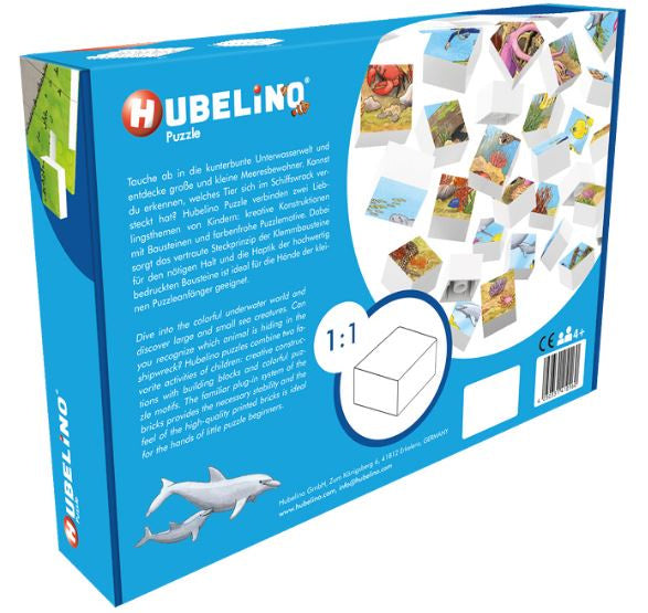 Hubelino Blokpuzzel Onderwaterwereld, 35st.