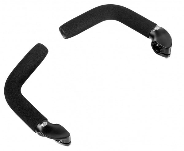 Bar-end Ergotec Evo Touring L - zwart