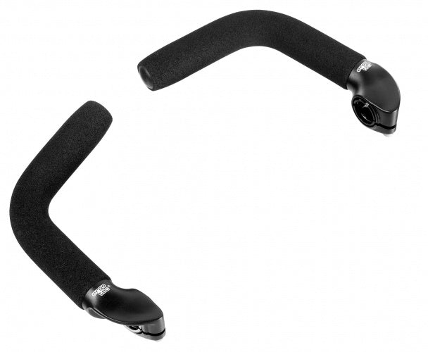 Bar-end Ergotec Evo Touring L - zwart