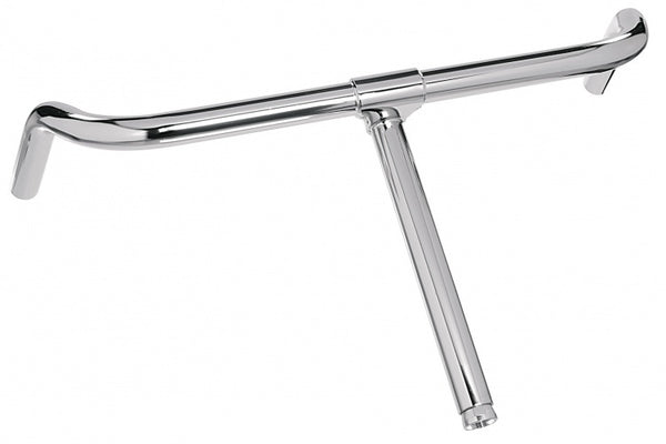Stuur tour Ergotec oud Hollands model  22,2x525 mm - chroom