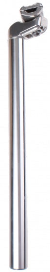 Zadelpen ATB ø27,8 mm / 350 mm aluminium - zilver