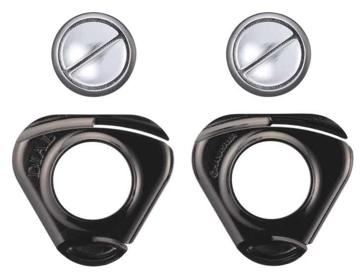 breinbreker Cast Dial staal zwart/zilver