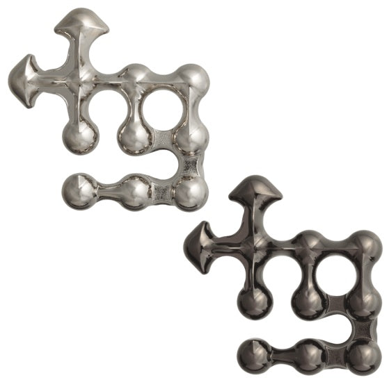 breinbreker Cast Dot 11,8 cm staal zilver